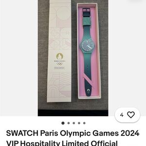Swatch Paris Olympic Games 2024 watch